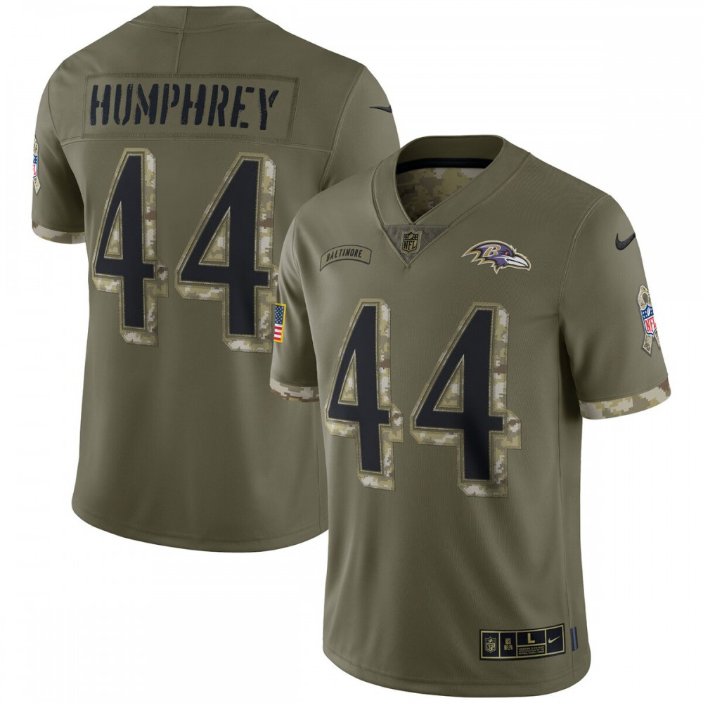 Marlon Humphrey Baltimore Ravens Nike 2022 Salute To Service Limited Jersey - Olive-Profan Arena